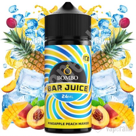 Aroma Pineapple Peach Mango Ice 24ml (Longfill) - Bar Juice by Bombo
