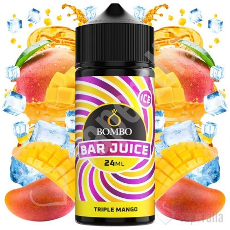 Aroma Triple Mango Ice 24ml (Longfill) - Bar Juice by Bombo