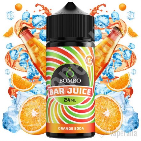 Aroma Orange Soda Ice 24ml (Longfill) - Bar Juice by Bombo