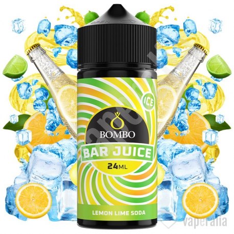 Lemon Lime Soda Ice 24ml (Longfill) - Bar Juice by Bombo