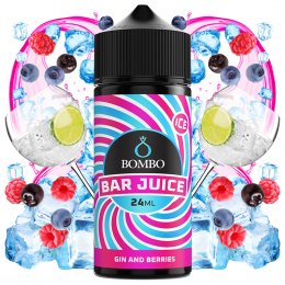 Gin & Berries Ice 24ml (Longfill) - Bar Juice by Bombo