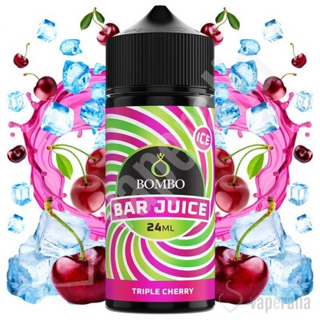 Triple Cherry Ice 24ml (Longfill) - Bar Juice by Bombo