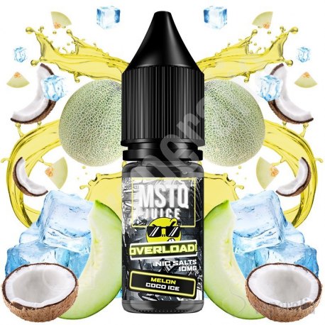 Melon Coco Ice 10ml - MSTQ Juice Overload Nic Salts