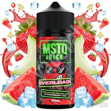 Aroma Watermelon Melon Strawberry Ice 30ml (Longfill) - MSTQ Juice Overload