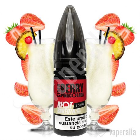 Strawberry Pina Colada 10ml - Riot Squad Bar EDTN Salt