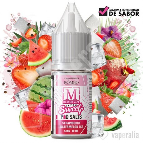 Strawberry Watermelon Ice 10ml - Magnum Vape Extra Sweet Pod Salts