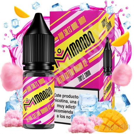 Ultra Cotton Mango Ice 10ml - Mondo Bar Salts