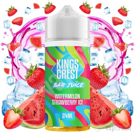 Aroma Watermelon Strawberry Ice 24ml (Longfill) - Kings Crest Bar Juice