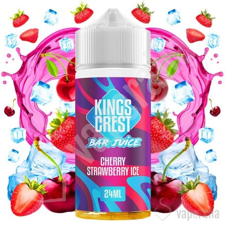 Aroma Cherry Strawberry Ice 24ml (Longfill) - Kings Crest Bar Juice