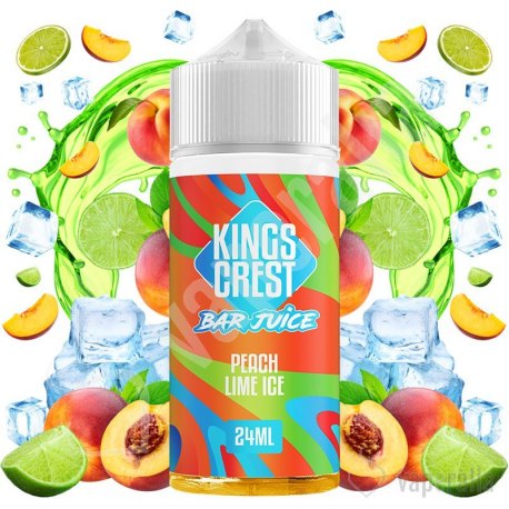 Aroma Peach Lime Ice 24ml (Longfill) - Kings Crest Bar Juice