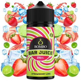 Aroma Strawberry Lime Ice 24ml (Longfill) - Bar Juice by Bombo