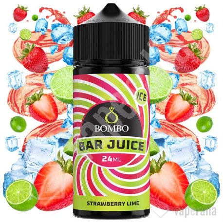 Aroma Strawberry Lime Ice 24ml (Longfill) - Bar Juice by Bombo