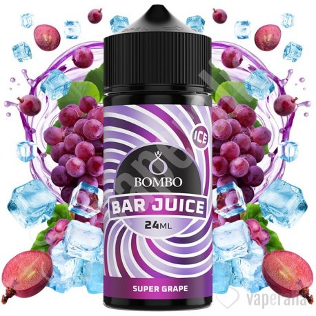 Aroma Super Grape Ice 24ml (Longfill) - Bar Juice by Bombo