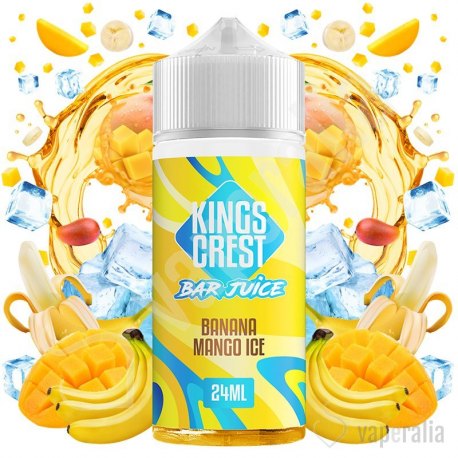 Aroma Banana Mango Ice 30ml (Longfill) - Kings Creast Bar Juice
