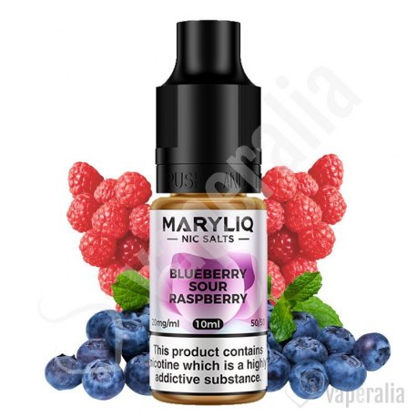 Blueberry Sour Raspberry 10ml - Maryliq Nic Salts by Lost Mary