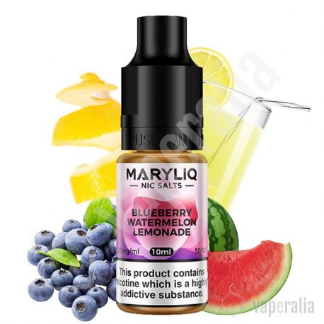 Blueberry Watermelon Lemonade 10ml - Maryliq Nic Salts by Lost Mary