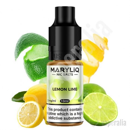 Lemon Lime 10ml - Maryliq Nic Salts by Lost Mary