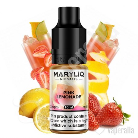 Pink Lemonade 10ml - Maryliq Nic Salts by Lost Mary