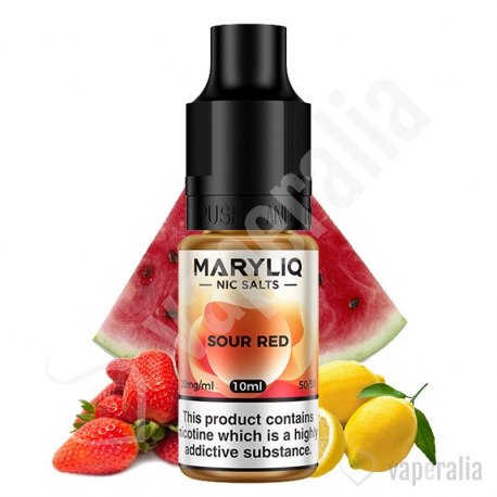 Sour Red 10ml - Maryliq Nic Salts by Lost Vape