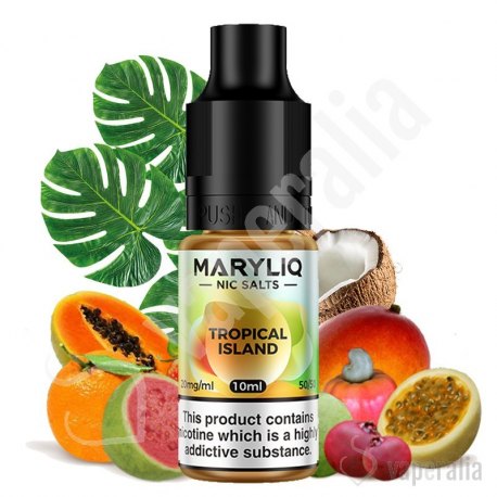 Tropical Island 10ml - Maryliq Nic Salts by Lost Vape