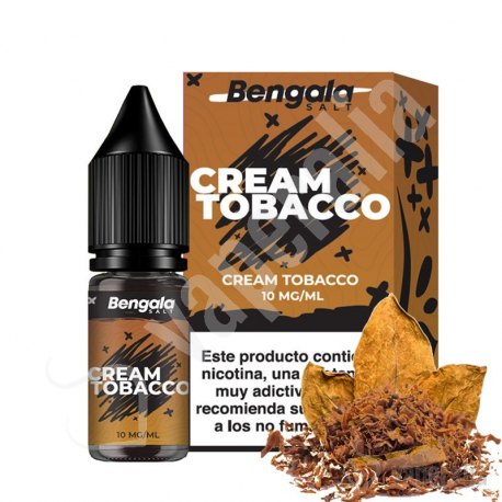 Cream Tobacco 10ml - Bengala Salt