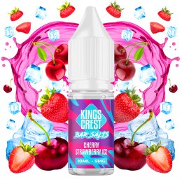 Cherry Strawberry Ice 10ml - Kings Crest Bar Juice Nic Salts