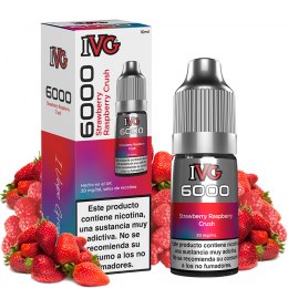 Strawberry Raspberry Crush 10ml - IVG 6000 Salt