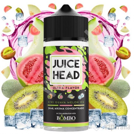 Aroma Kiwi Guava Melon 24ml (Longfill) - Juice Head & Bombo