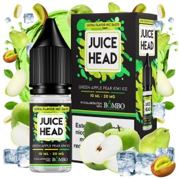 Green Apple Pear Kiwi 10ml - Juice Head Nic Salts & Bombo