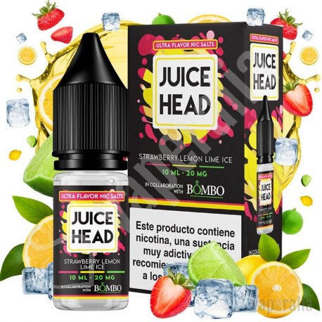Strawberry Lemon Lime 10ml - Juice Head Nic Salts & Bombo