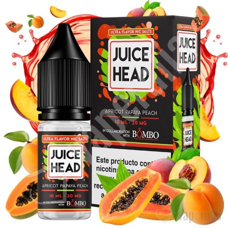 Apricot Papaya 10ml - Juice Head Nic Salts & Bombo