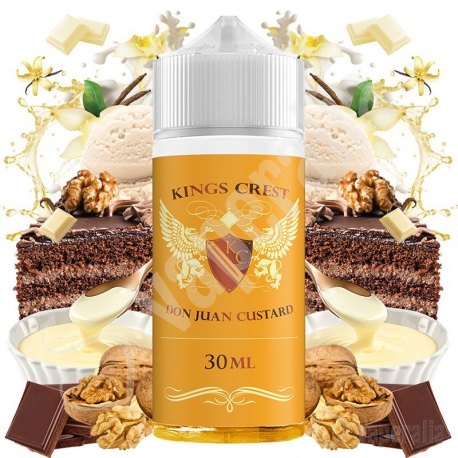 Aroma Don Juan Custard 30ml (Longfill) - Kings Crest
