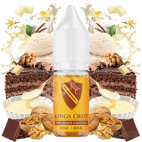 Don Juan Custard 10ml - Kings Crest Salts