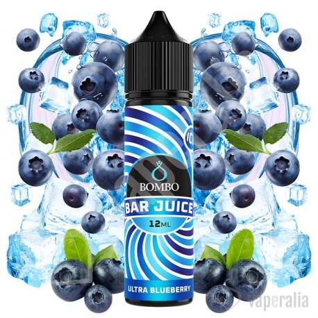 Aroma Ultra Blueberry Ice 12ml (Longfill) - Bombo Bar Juice