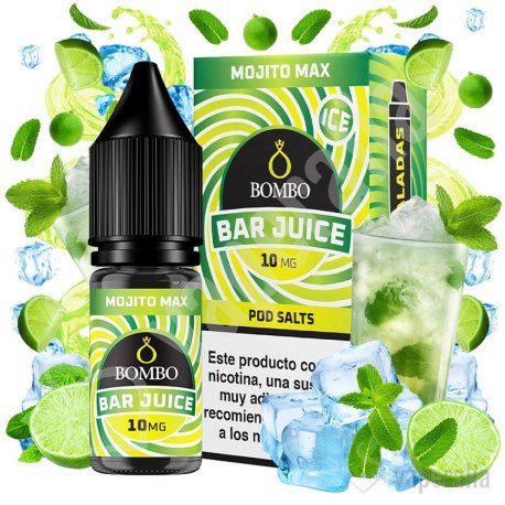 Mojito Max Ice 10ml - Bombo Bar Juice