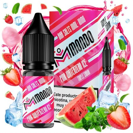 Pink Waterzero Ice 10ml - Mondo Bar Salts