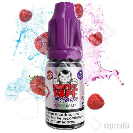 Purple Craze 10ml - Vampire Vape Nic Salts