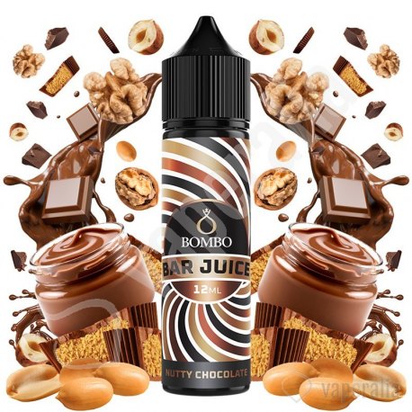 Aroma Nutty Chocolate 12ml (Longfill) - Bombo Bar Juice