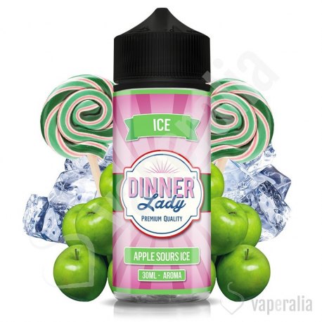 Aroma Apple Sours Ice 30ml (Longfill) - Dinner Lady