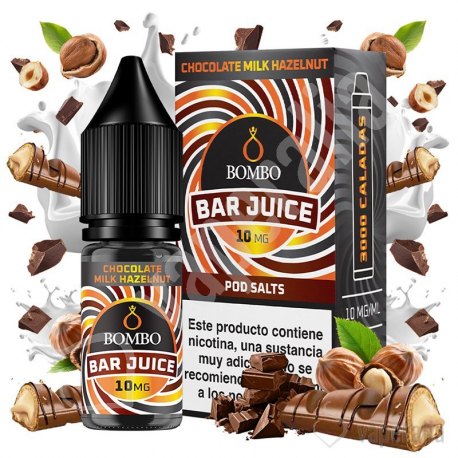 Chocolate Milk Hazelnut 10ml - Bombo Bar Juice