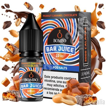 Peanut Chocolate Caramel 10ml - Bombo Bar Juice
