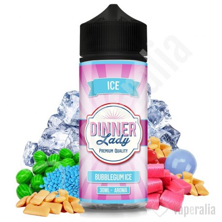 Aroma Bubblegum Ice 30ml (Longfill) - Dinner Lady