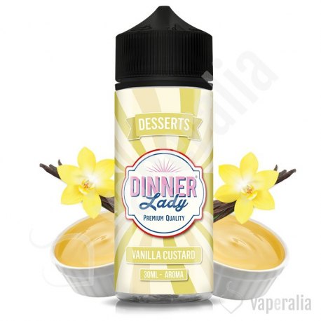 Aroma Vanilla Custard 30ml (Longfill) - Dinner Lady