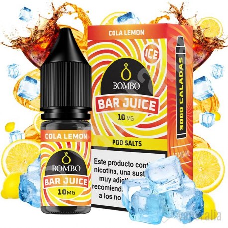 Cola Lemon Ice 10ml - Bar Juice by Bombo