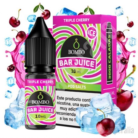 Triple Cherry Ice 10ml - Bar Juice by Bombo