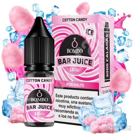 Candy Cotton Ice 10ml - Bar Juice by Bombo