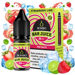 Strawberry Lime Ice 10ml - Bar Juice by Bombo