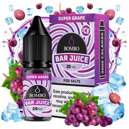 Super Grape Ice 10ml - Bar Juice by Bombo