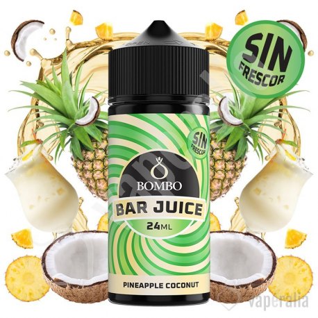 Aroma Pineapple Coconut Sin Frescor 24ml (Longfill) - Bombo Bar Juice