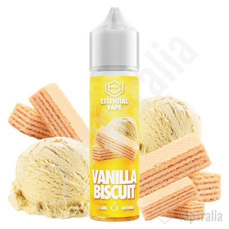Aroma Vanilla Biscuit 15ml/60 (Longfill) - Essential Vape by Bombo